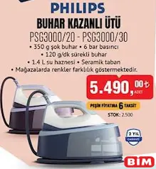 PHİLİPS BUHAR KAZANLI ÜTÜ